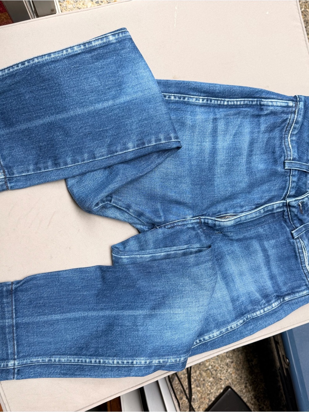 AMO Women’s Denim Jeans in Classic Blue Wash 27